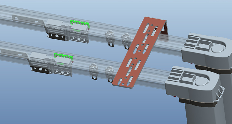 电动窗帘轨道的安装步骤(图1)