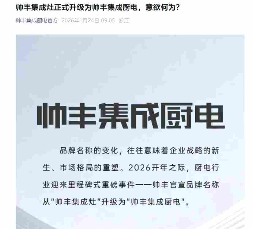 濒临“戴帽”，帅丰电器“战略转折点”穿越(图4)