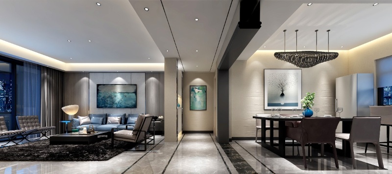 灵泉装饰新品发布：客厅与餐厅珠帘设计趋势解析(图2)