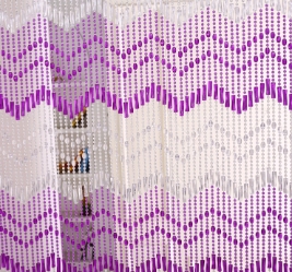 家居必知：水晶帘子珠、窗帘提升风格的秘密(图3)