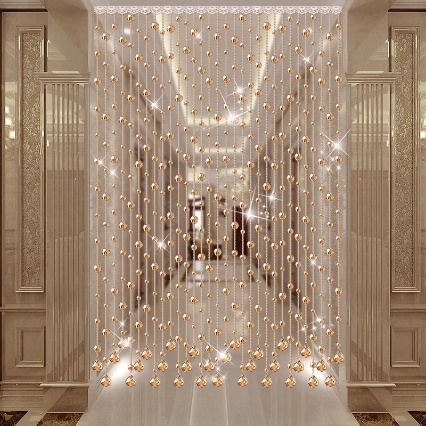 北欧极简空间案例 | 水晶珠帘打造纯净通透家居美学(图2) 北欧极简空间案例 | 水晶珠帘打造纯净通透家居美学(图2)