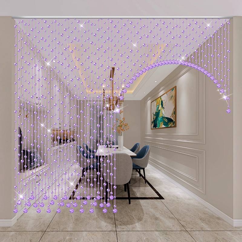 新中式艺术空间设计 | 水晶帘子珠打造东方雅韵与轻奢质感(图2) 新中式艺术空间设计 | 水晶帘子珠打造东方雅韵与轻奢质感(图2)