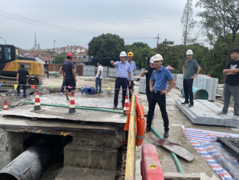 公司加大检查力度 确保安全文明施工(图3)