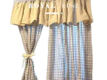 田园风家居必看：水晶帘 + 棉麻帘，让家秒变自然秘境(图1)